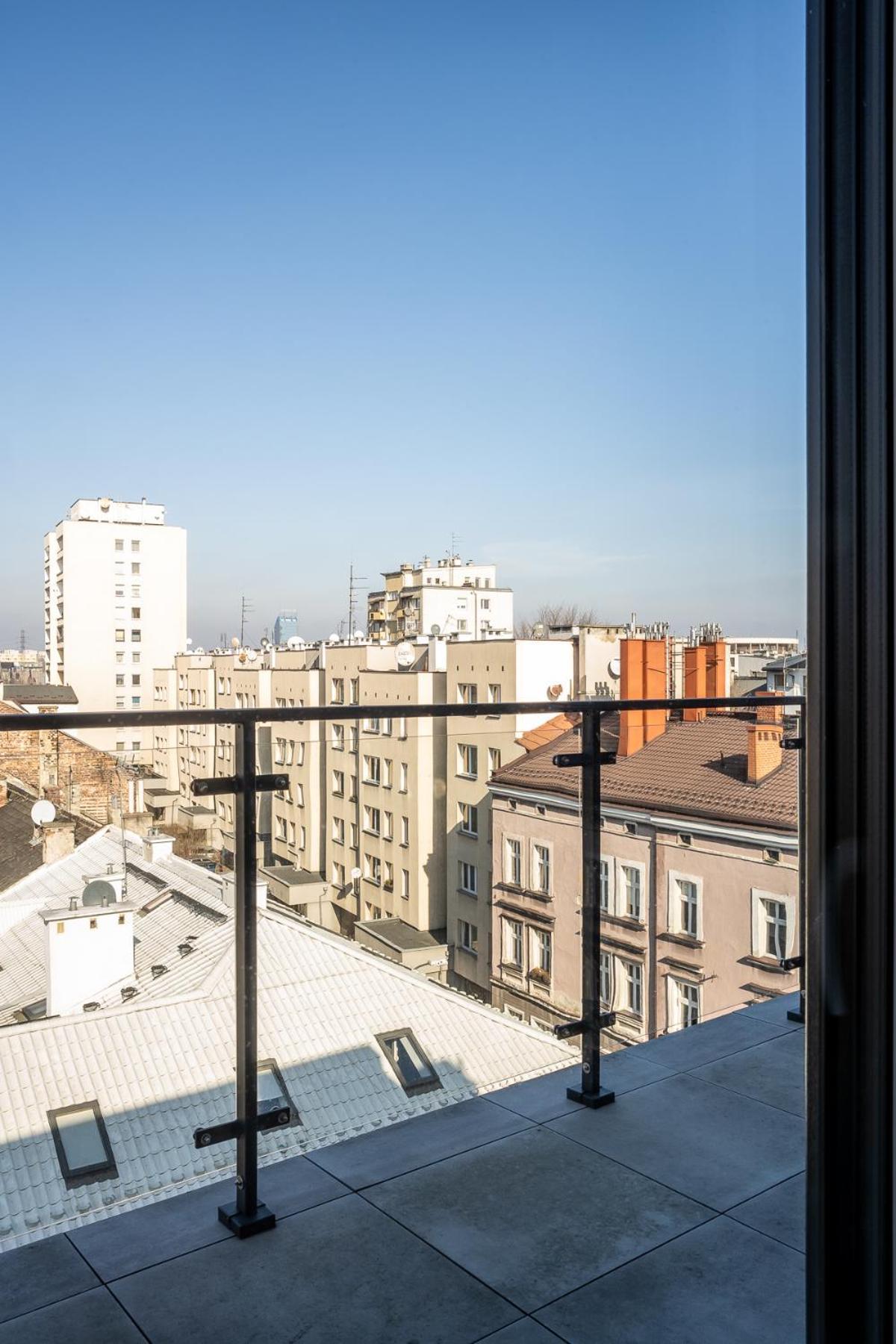Rooftop Apartment With Terrace By T Krakow Dış mekan fotoğraf